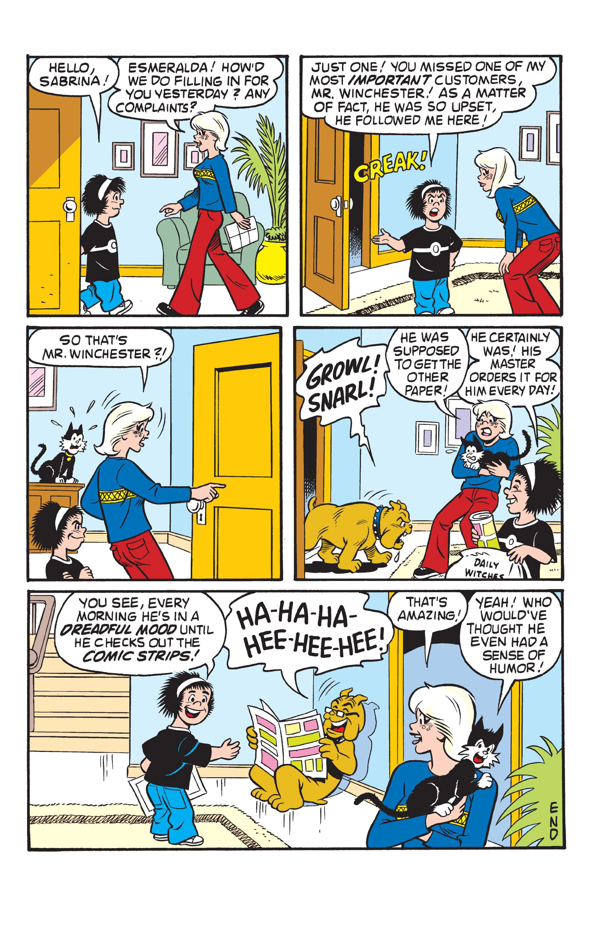 Read online Sabrina the Teenage Witch (1997) comic -  Issue #24 - 24