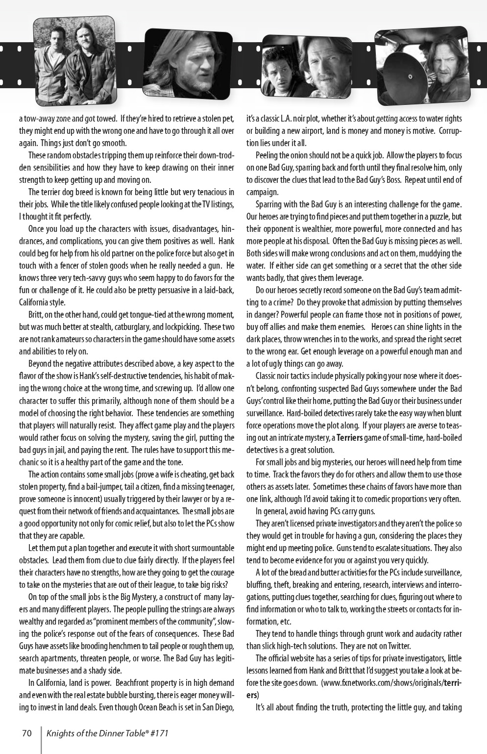 Read online Knights of the Dinner Table comic -  Issue #171 - 72