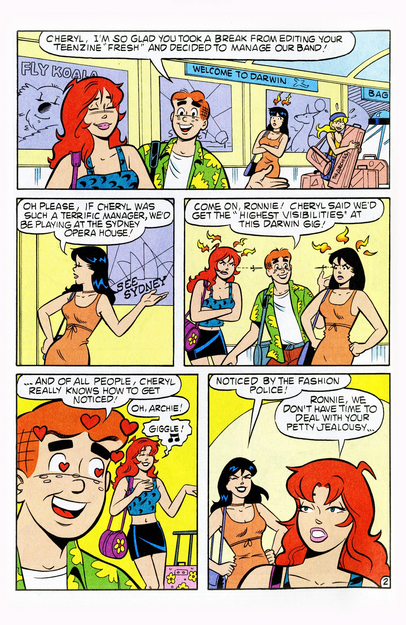 Read online Cheryl Blossom comic -  Issue #33 - 3