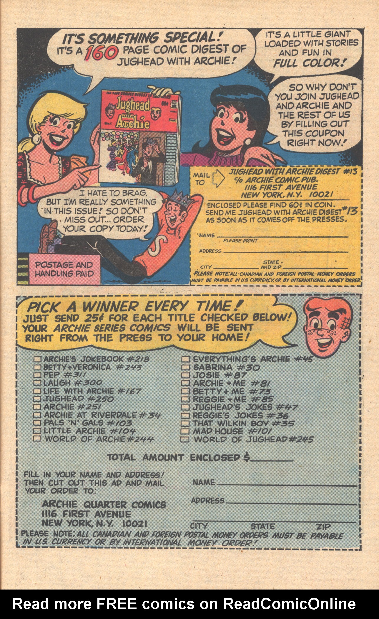 Read online Archie Giant Series Magazine comic -  Issue #244 - 27
