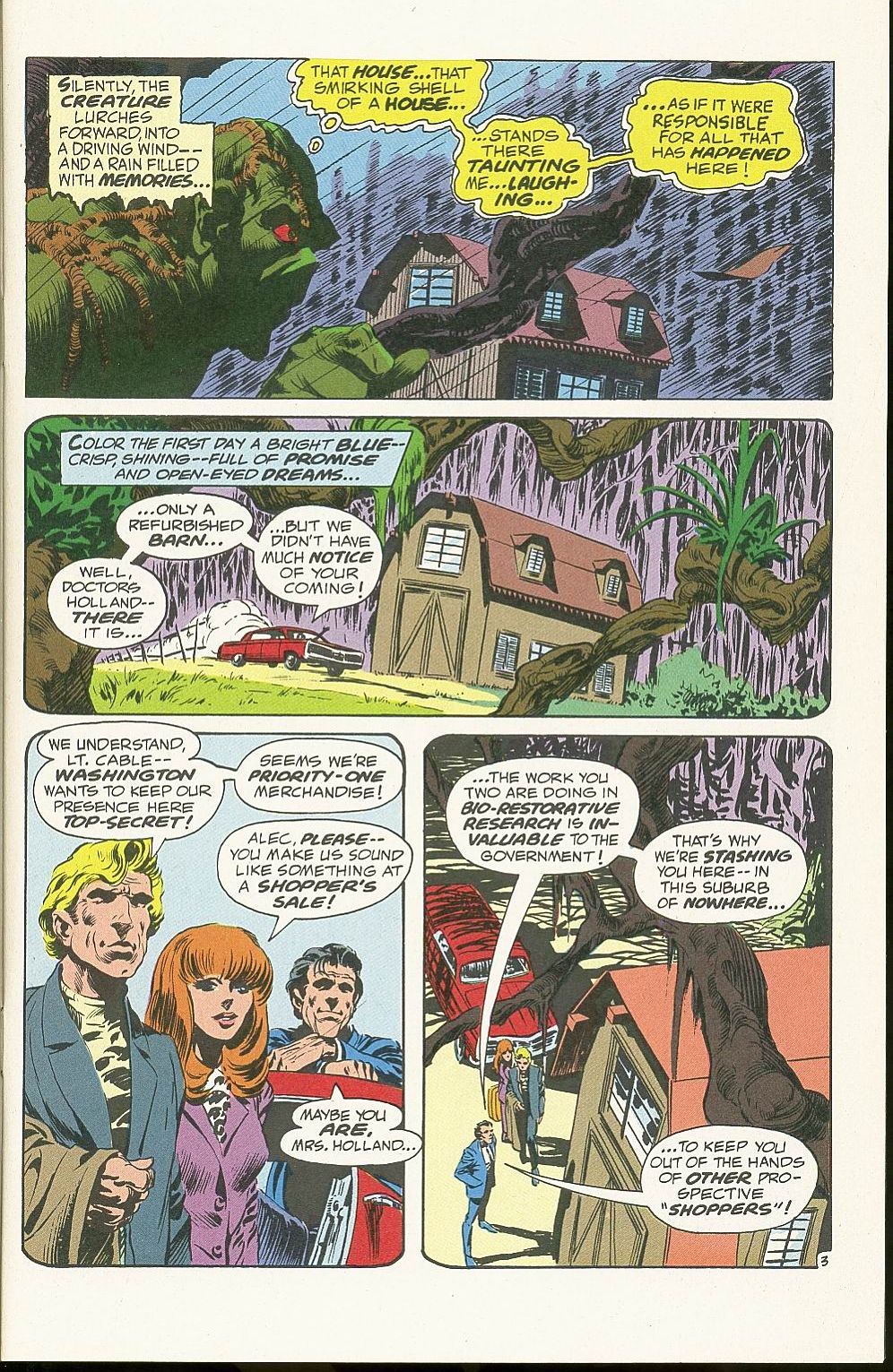 Read online Roots of the Swamp Thing comic -  Issue #1 - 5