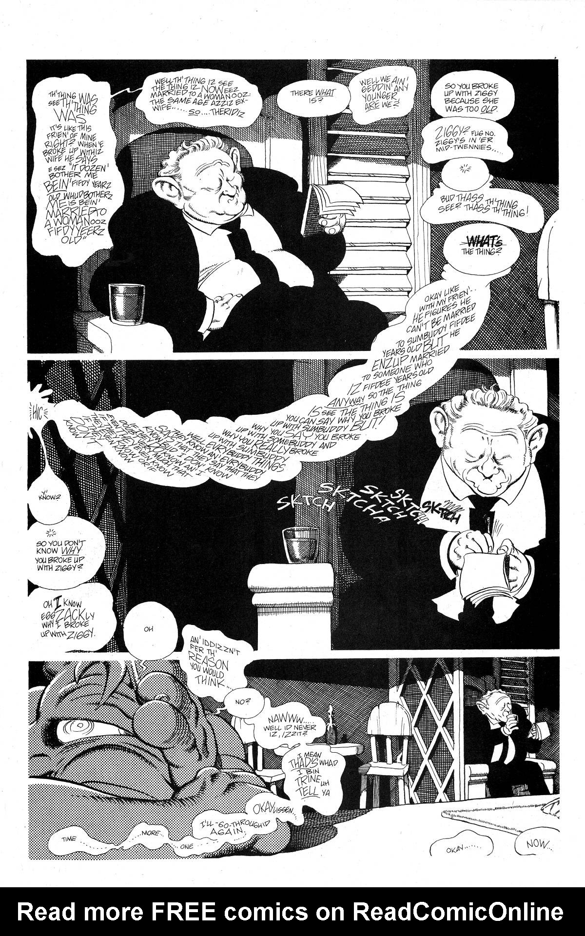 Read online Cerebus comic -  Issue #207 - 9