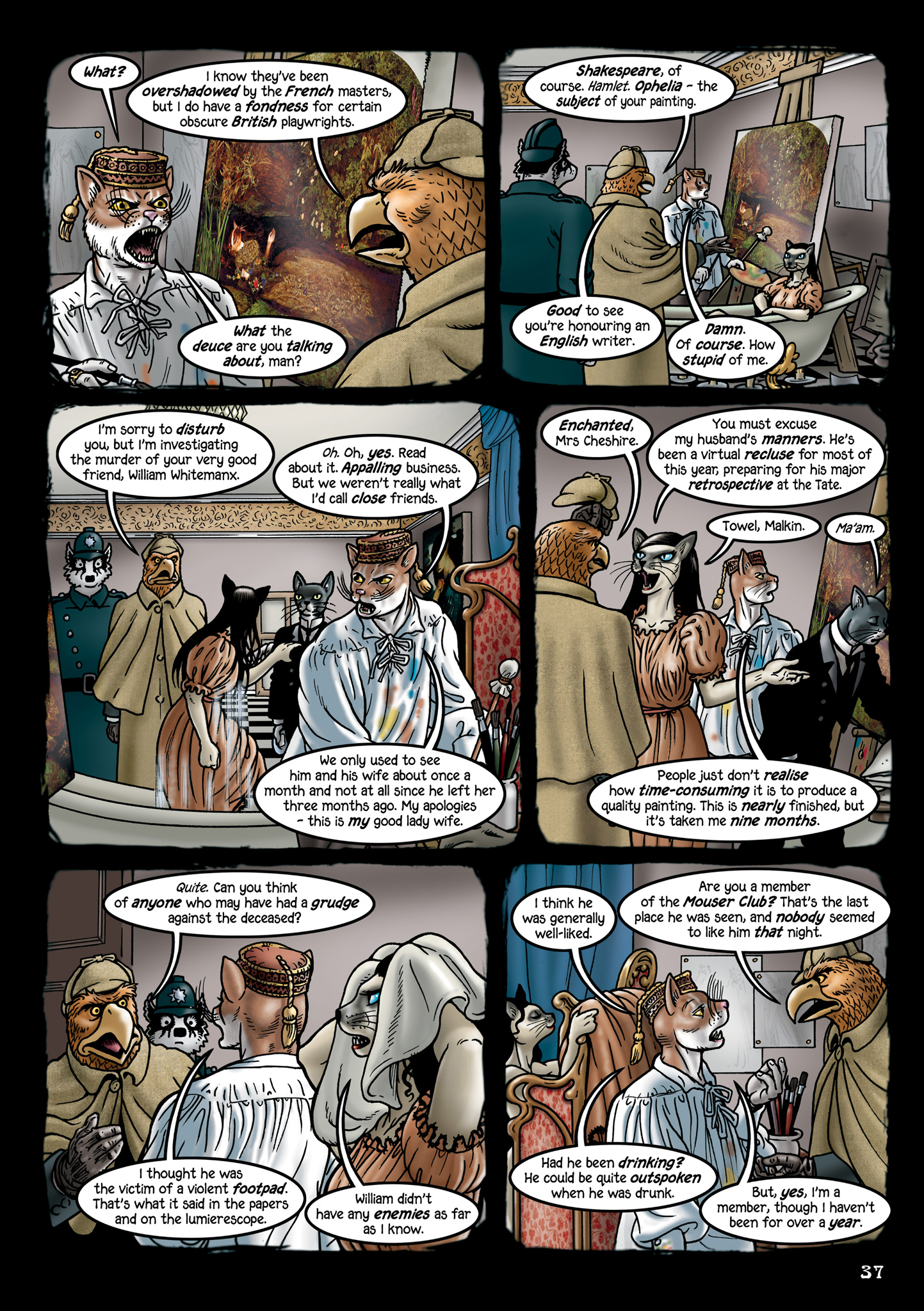 Read online Grandville Force Majeur comic -  Issue # TPB (Part 1) - 39