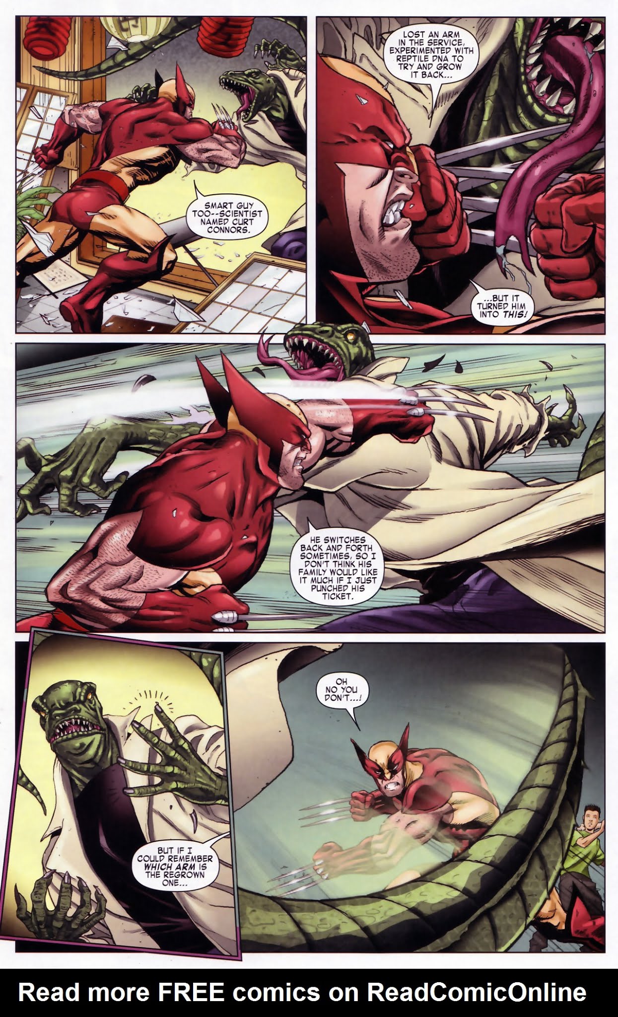 Read online Wolverine: Savage comic -  Issue # Full - 4
