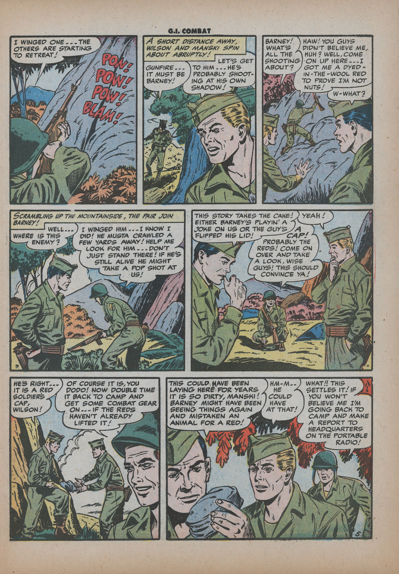 Read online G.I. Combat (1952) comic -  Issue #23 - 31
