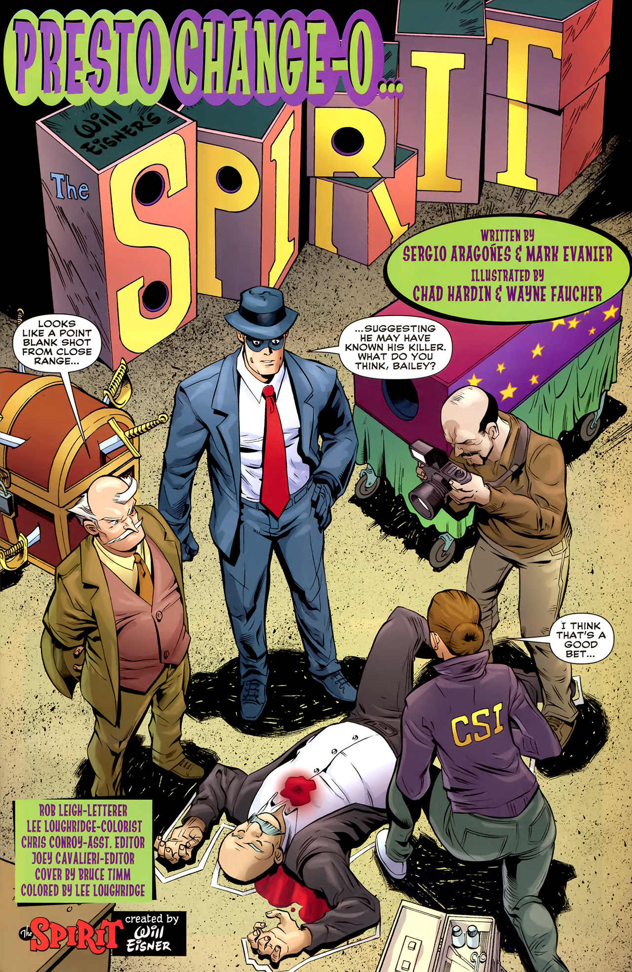 Read online The Spirit (2007) comic -  Issue #22 - 4