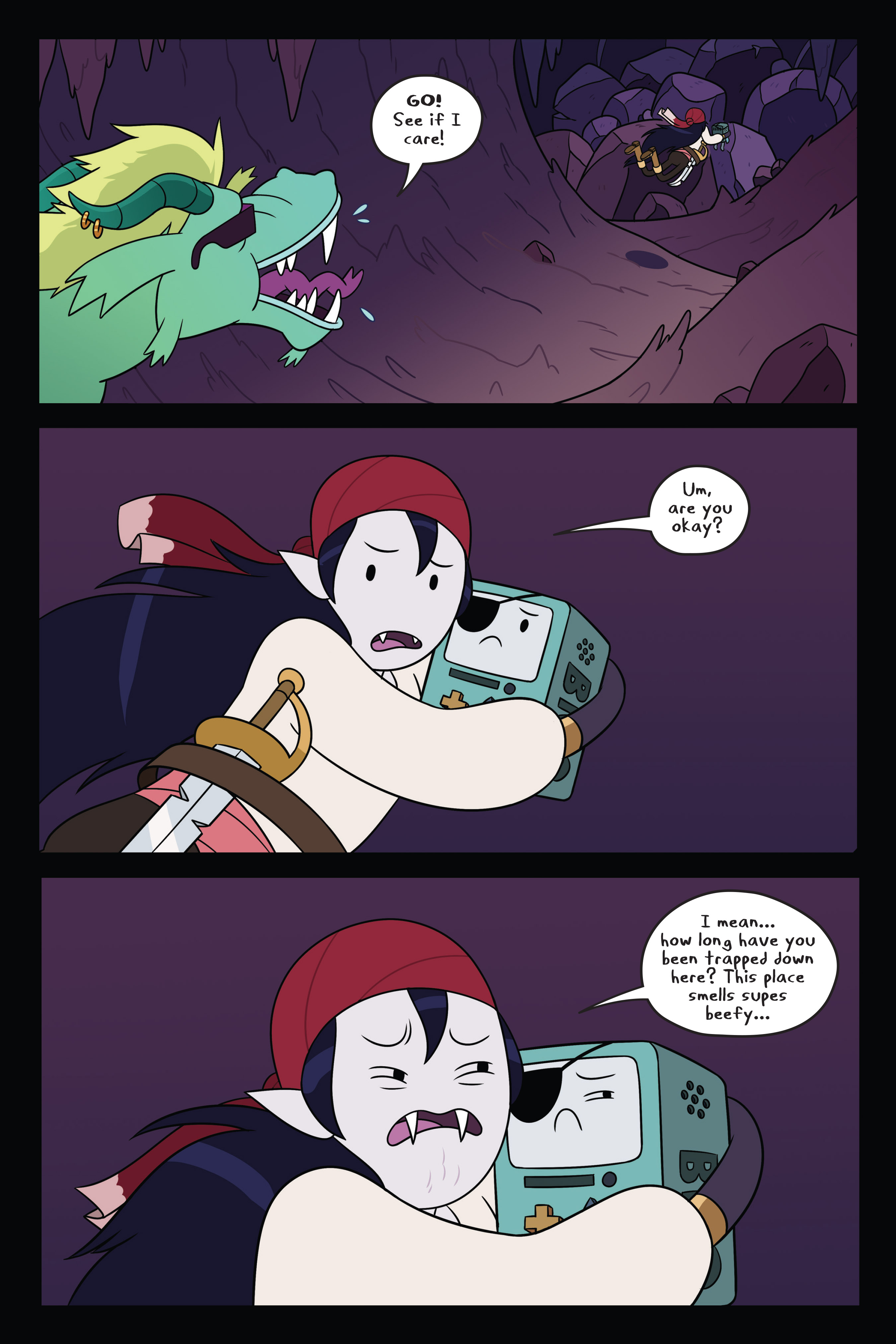 Read online Adventure Time: Marceline the Pirate Queen comic -  Issue # TPB - 93