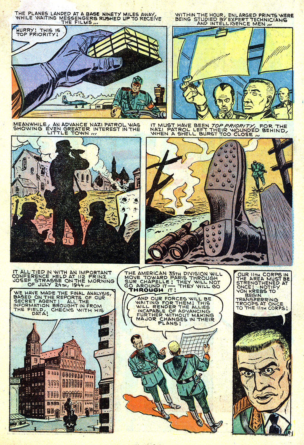 Read online War Comics comic -  Issue #35 - 11