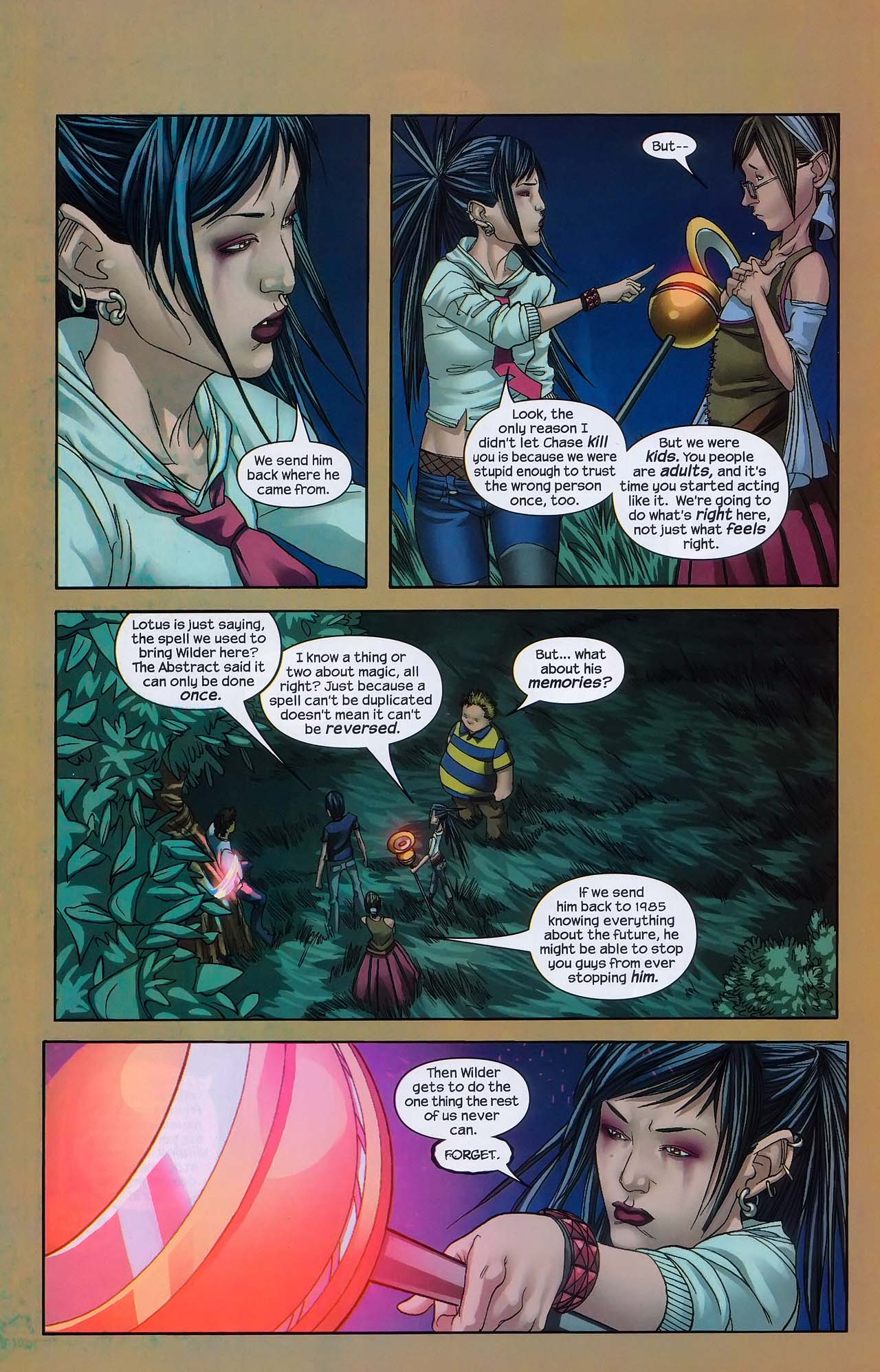 Read online Runaways (2005) comic -  Issue #18 - 23