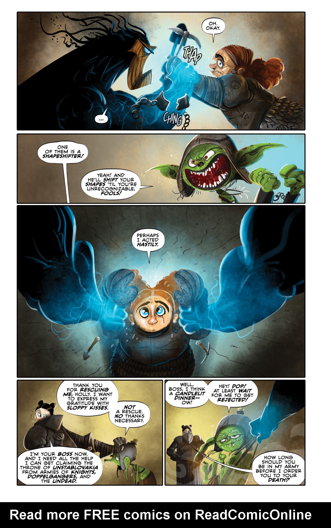 Read online Claim comic -  Issue #2 - 6