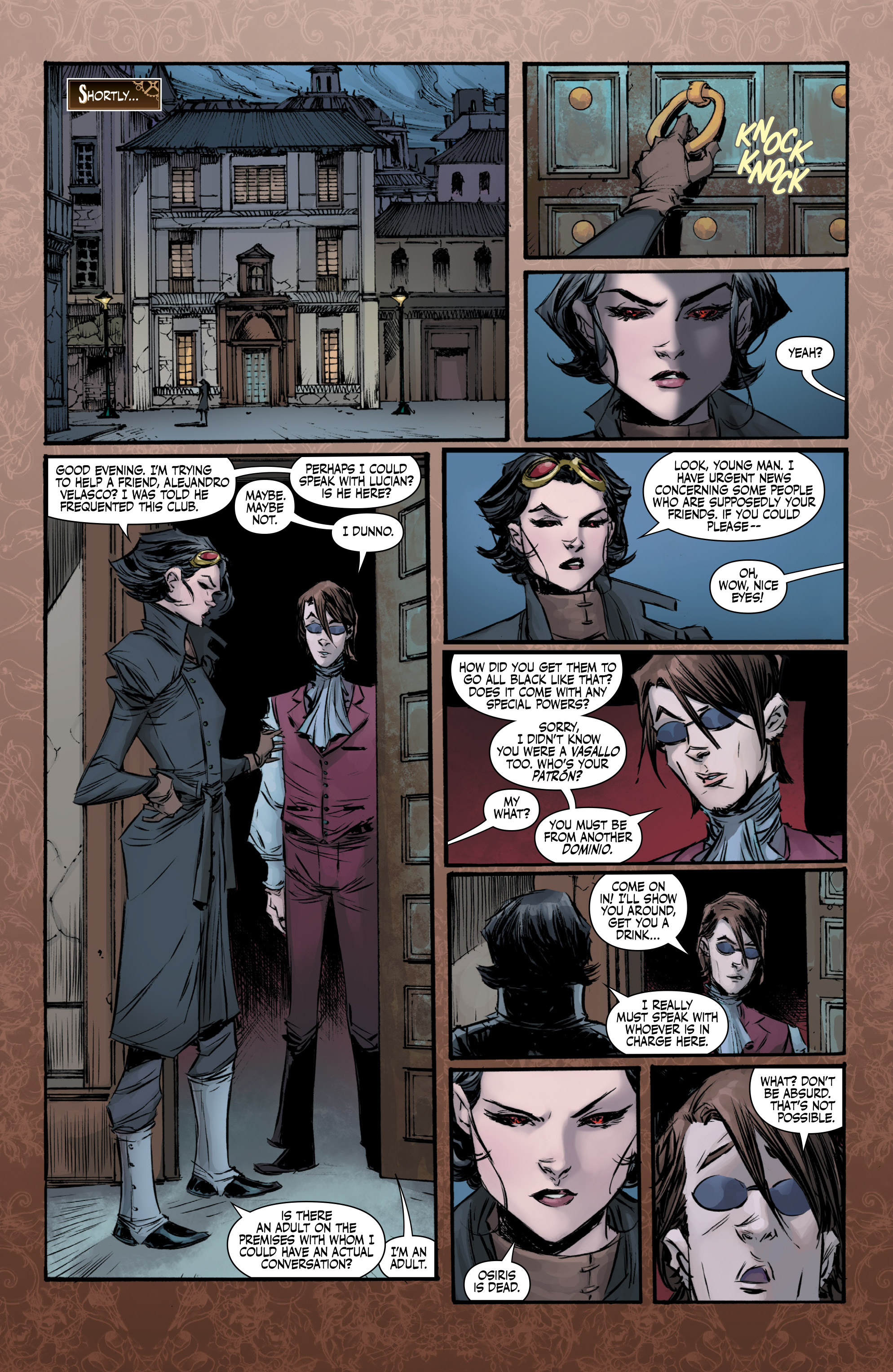 Read online Lady Mechanika: Sangre comic -  Issue #2 - 16