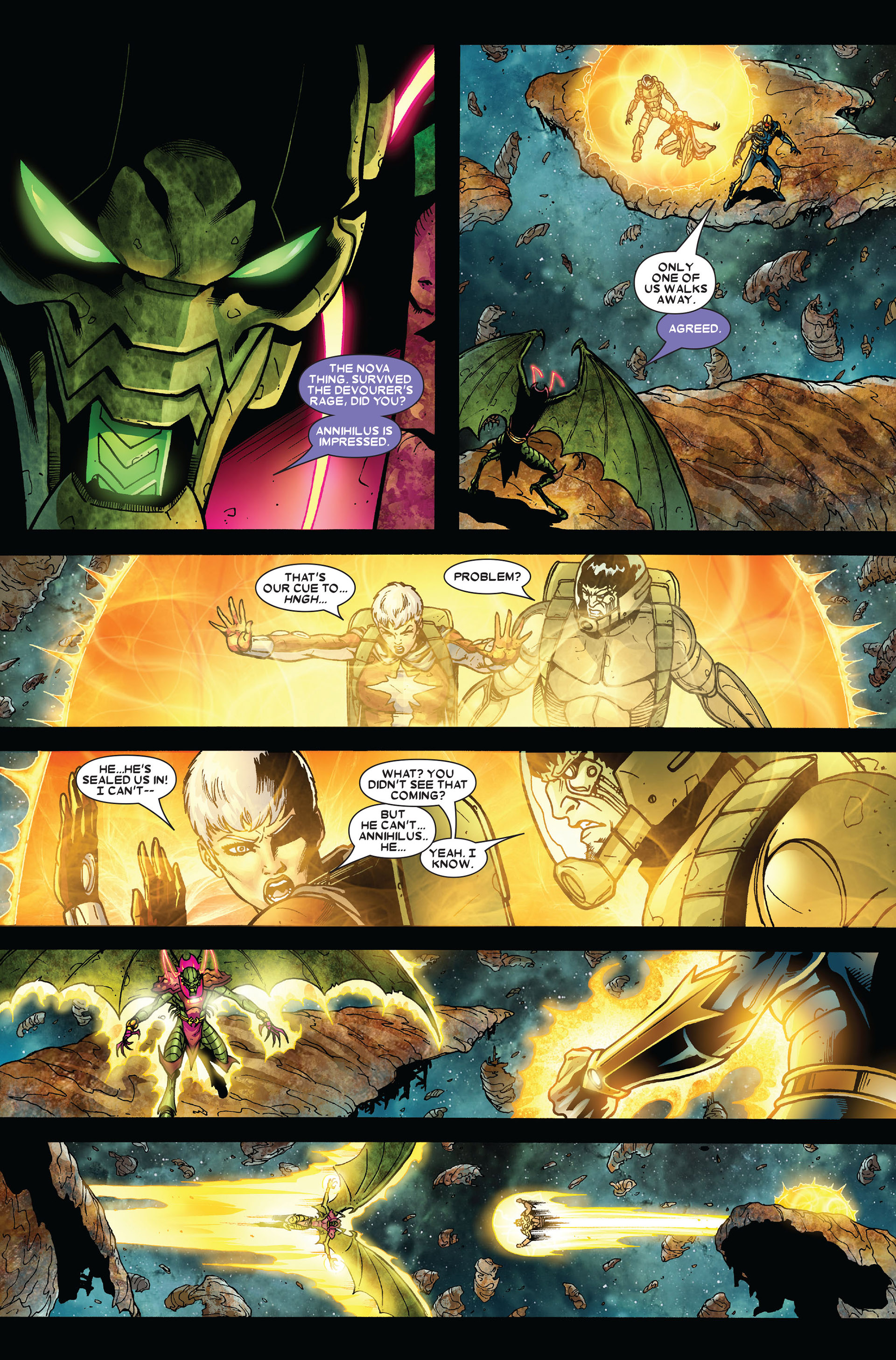 Read online Annihilation comic -  Issue #6 - 13