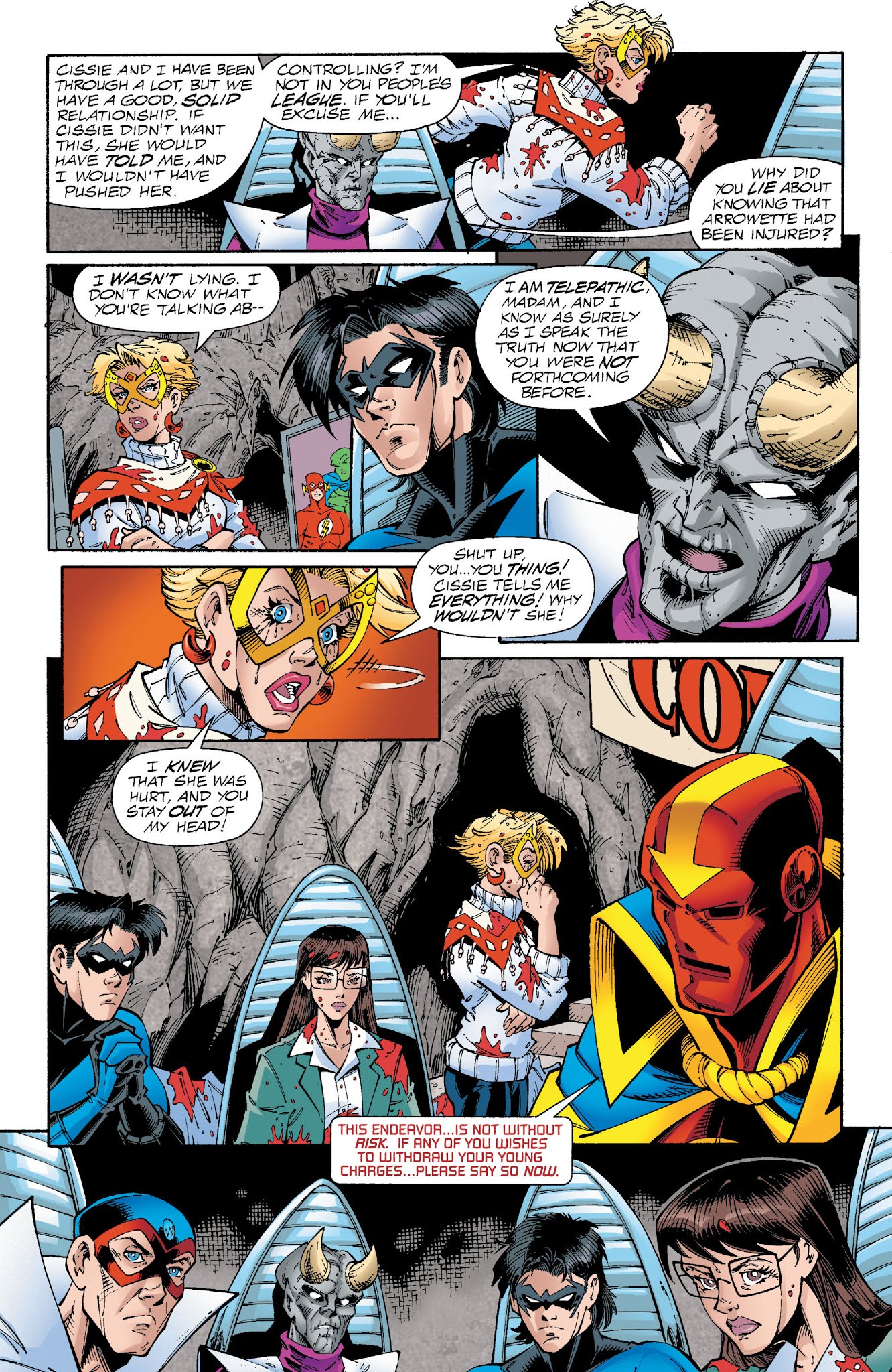 Read online Teen Titans: A Celebration of 50 Years comic -  Issue # TPB (Part 3) - 90