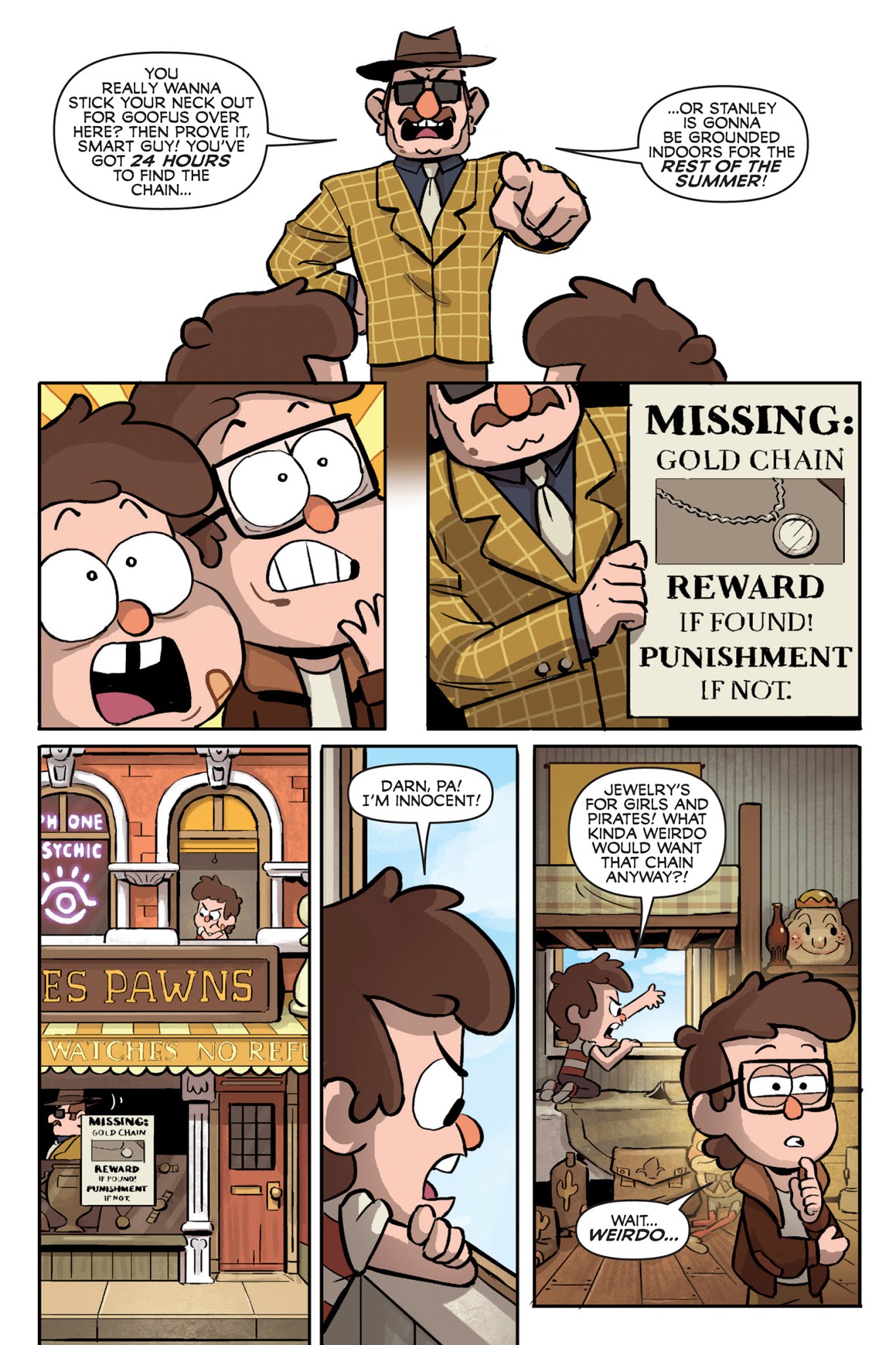 Read online Gravity Falls: Lost Legends comic -  Issue # TPB - 113