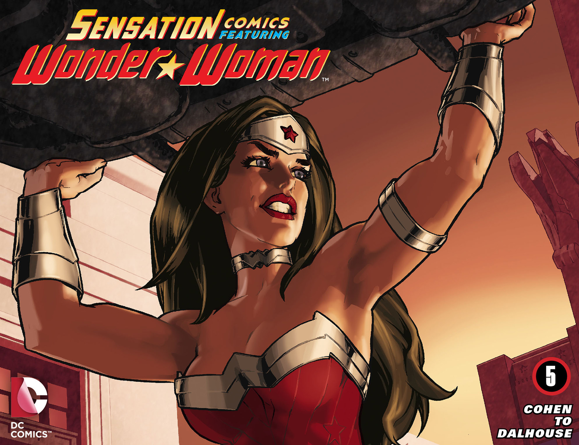 Read online Sensation Comics Featuring Wonder Woman comic -  Issue #5 - 1