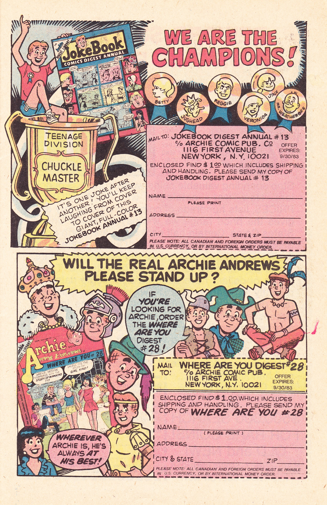 Read online Archie Giant Series Magazine comic -  Issue #530 - 11