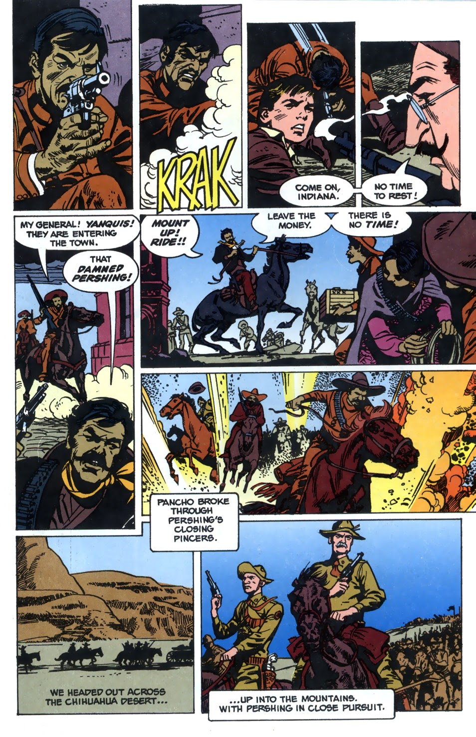 Read online Young Indiana Jones Chronicles comic -  Issue #2 - 19