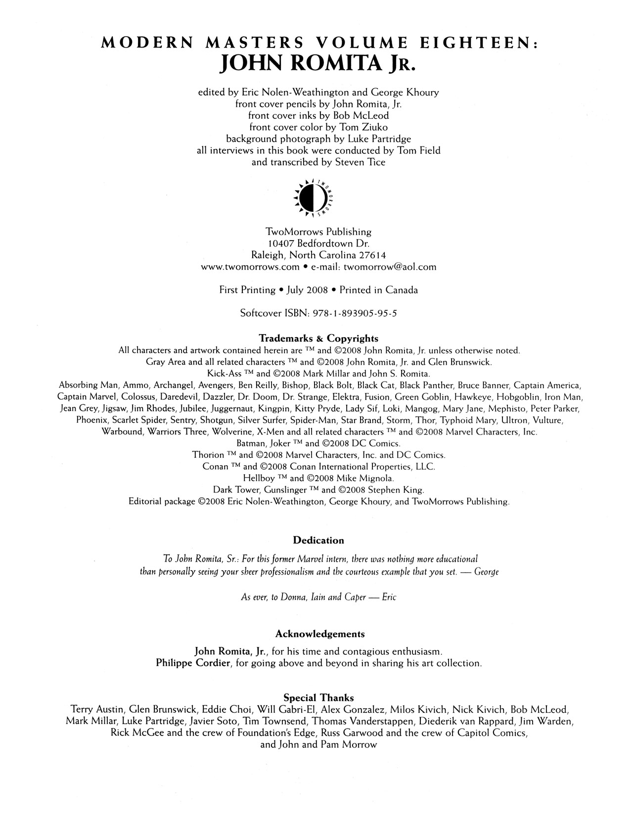 Read online Modern Masters comic -  Issue #18 - 3