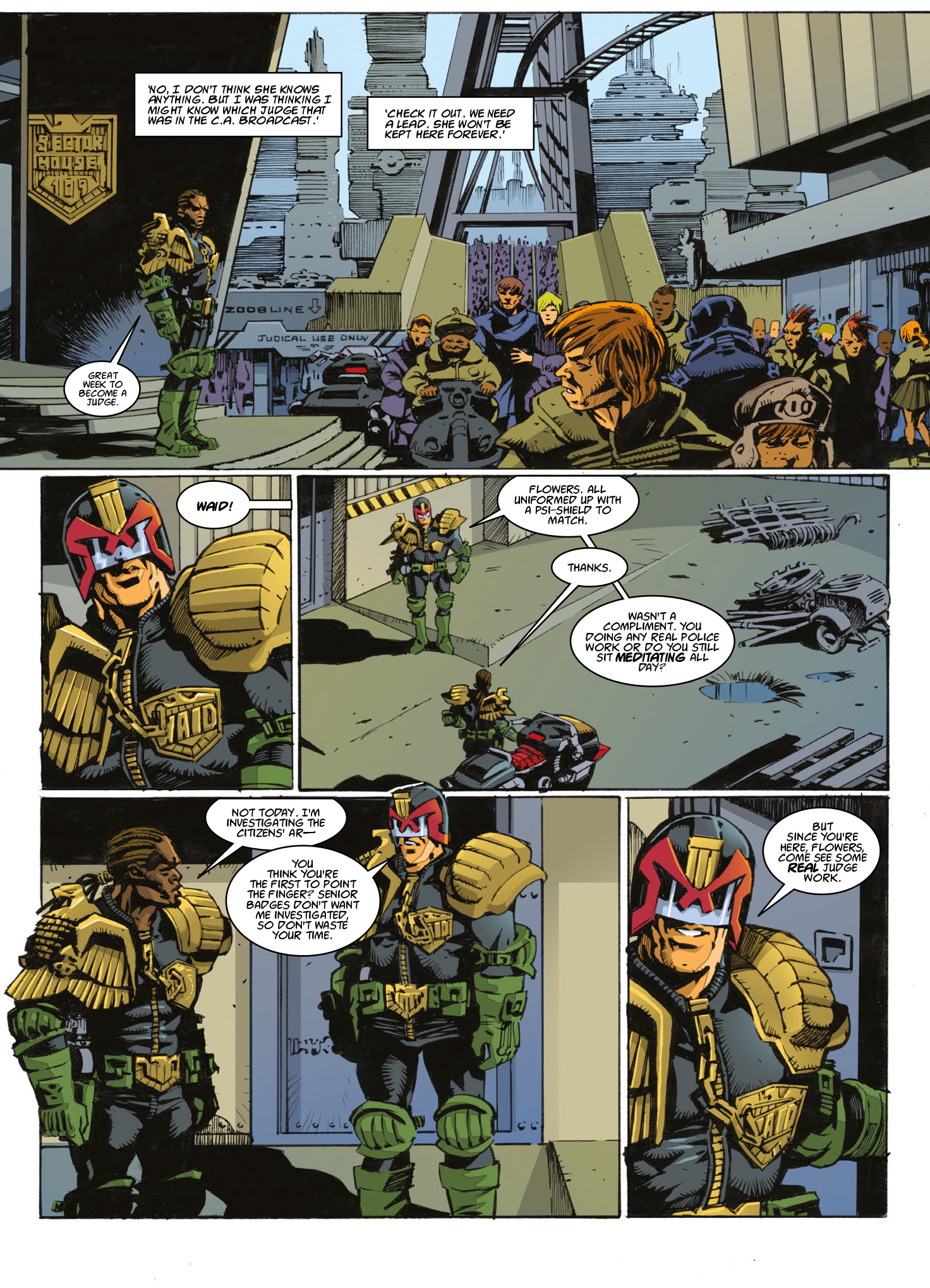Read online Judge Dredd Megazine (Vol. 5) comic -  Issue #410 - 76