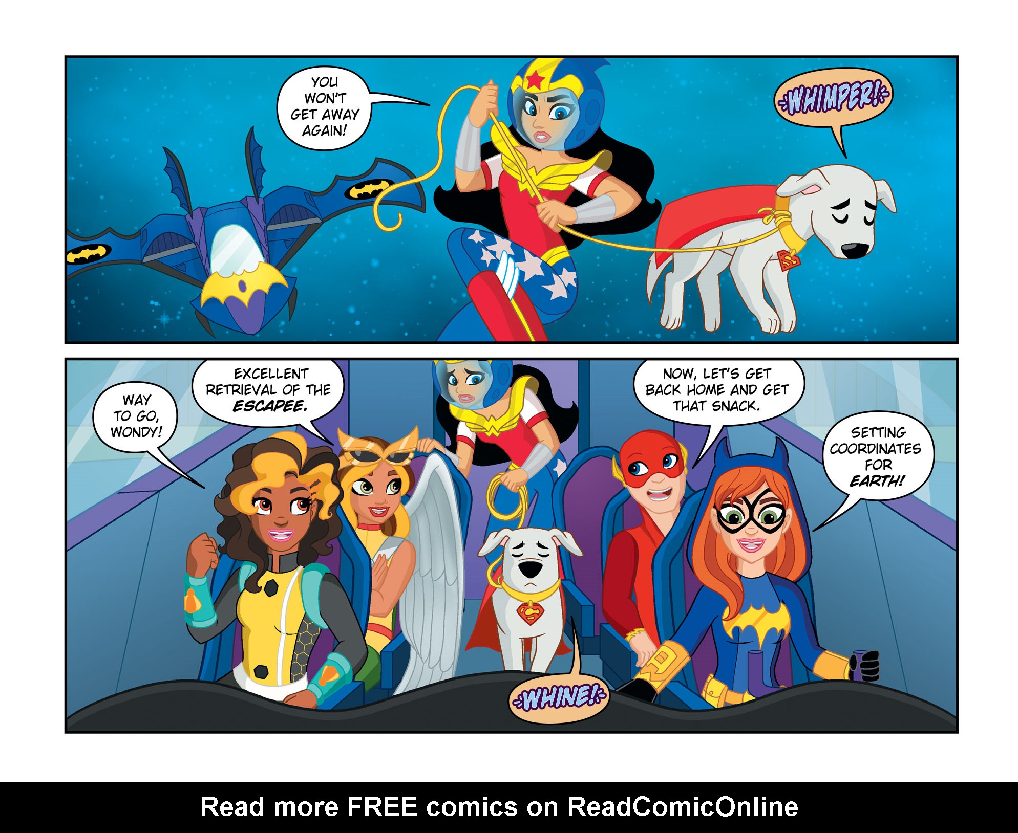 Read online DC Super Hero Girls: Spaced Out comic -  Issue #10 - 17
