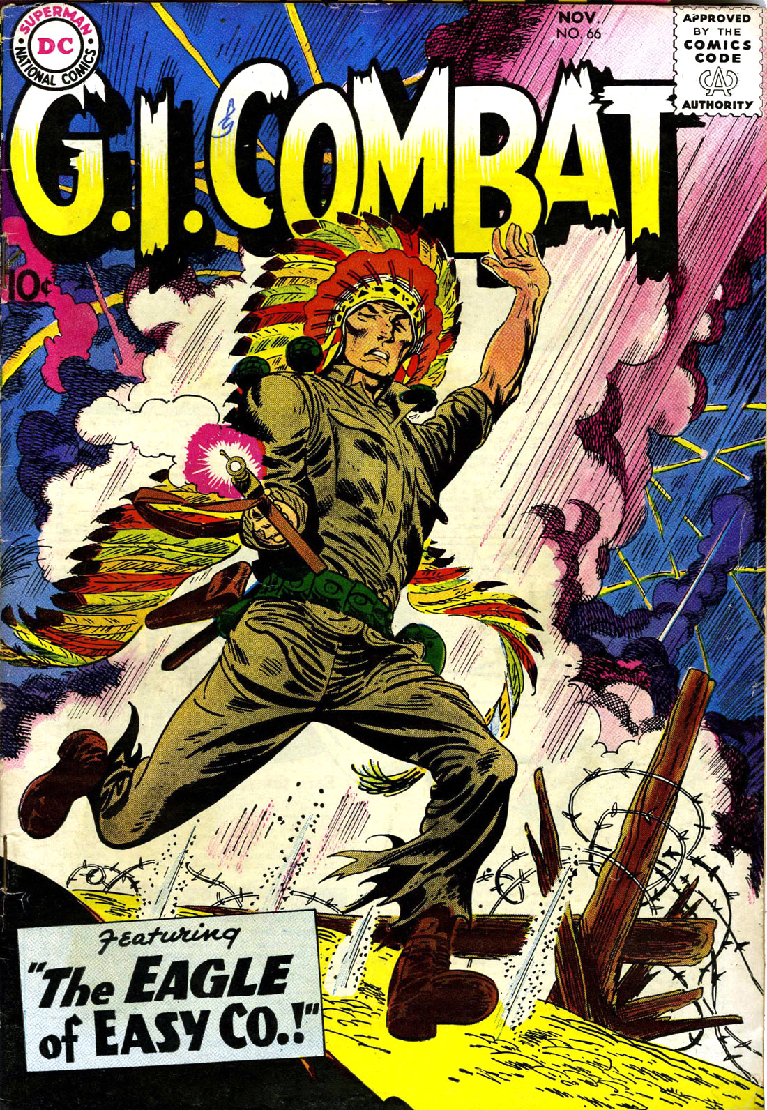 Read online G.I. Combat (1952) comic -  Issue #66 - 1