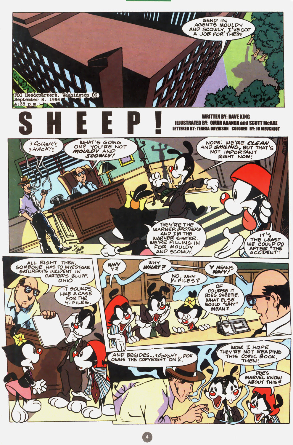 Read online Animaniacs comic -  Issue #19 - 5