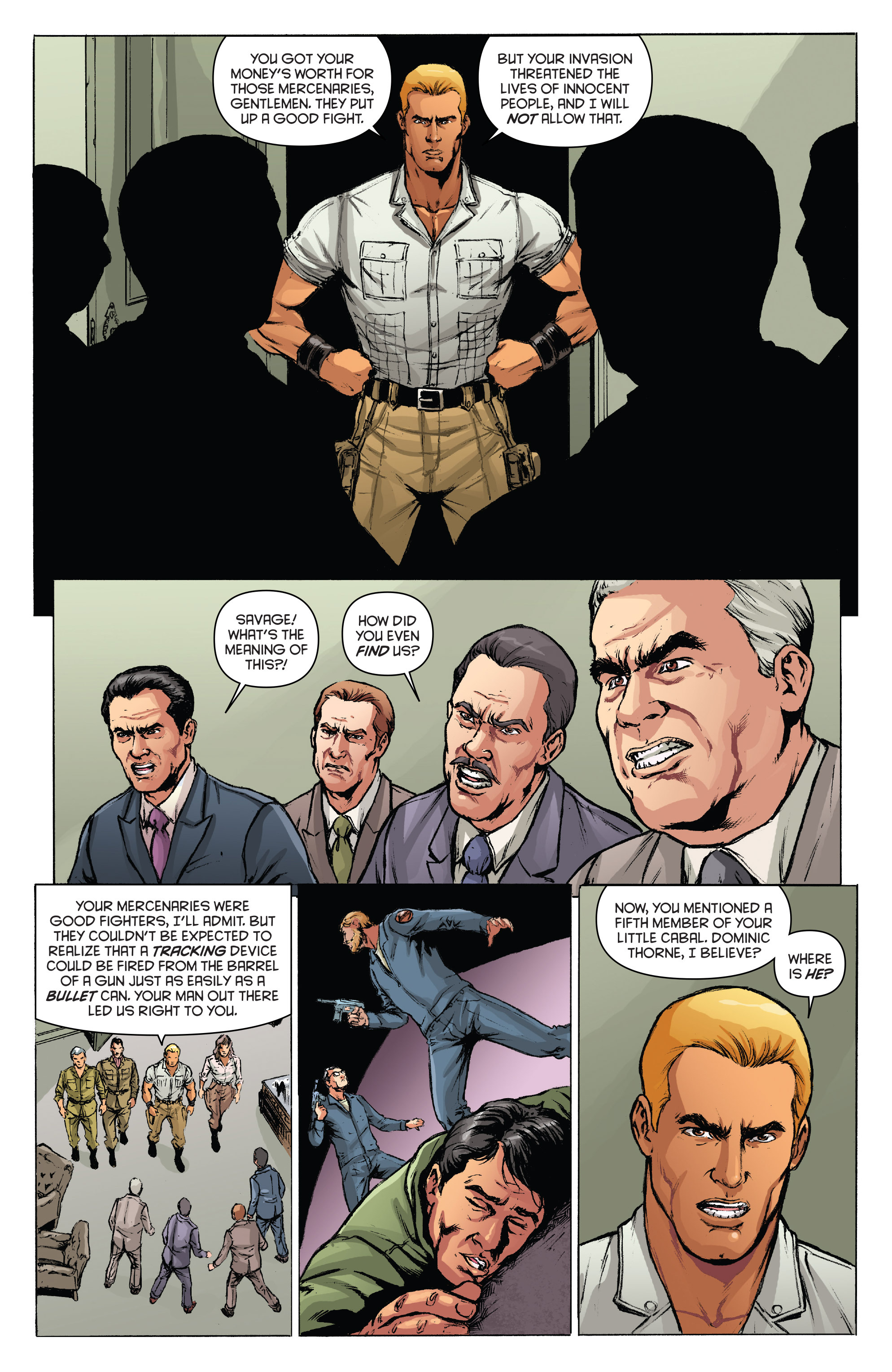 Read online Doc Savage: The Spider's Web comic -  Issue #2 - 19