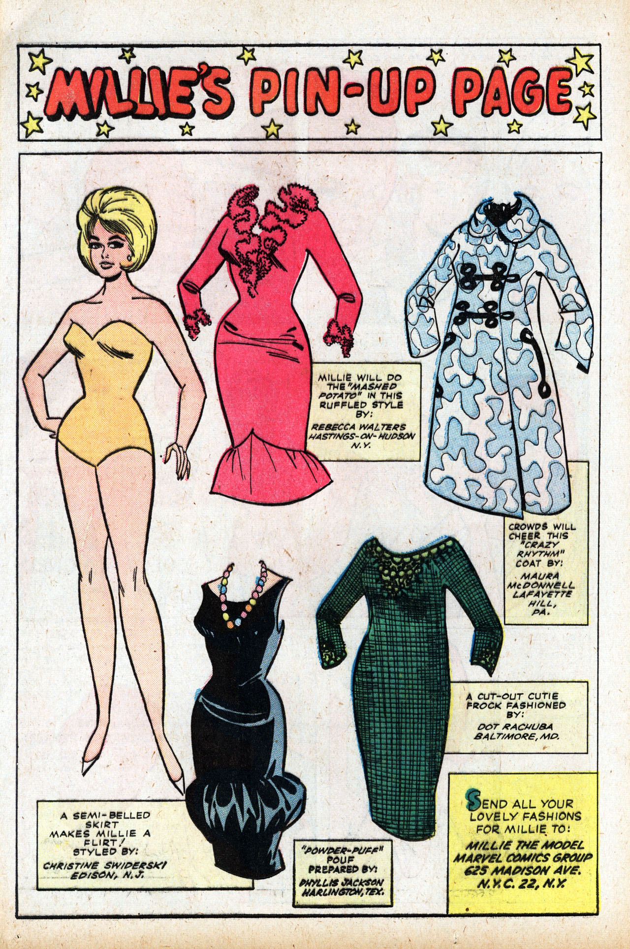 Read online Millie the Model comic -  Issue #129 - 12