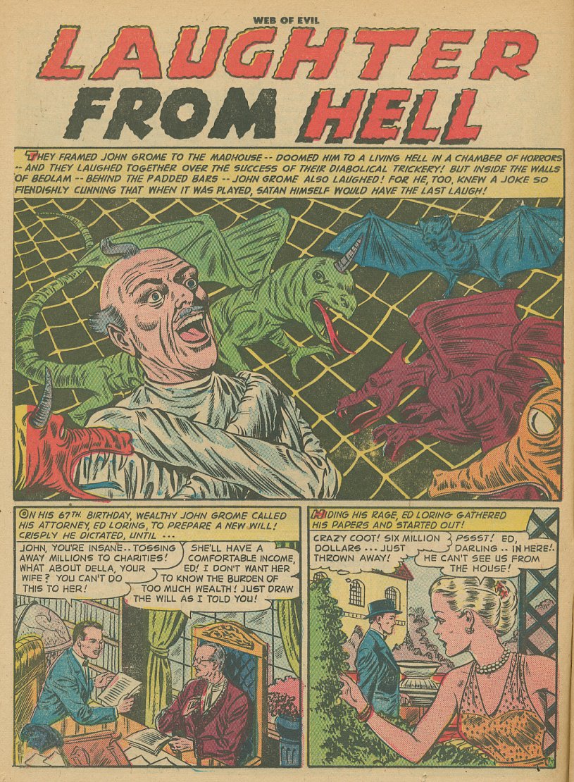Read online Web of Evil comic -  Issue #5 - 12