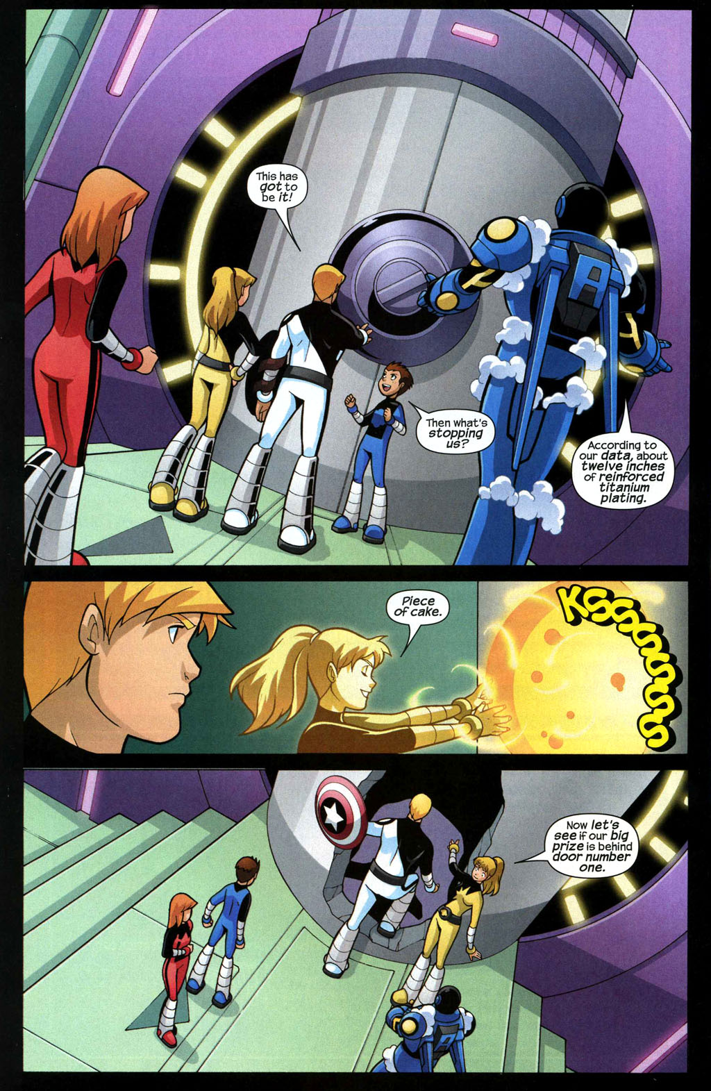 Read online Avengers and Power Pack Assemble! comic -  Issue #4 - 14