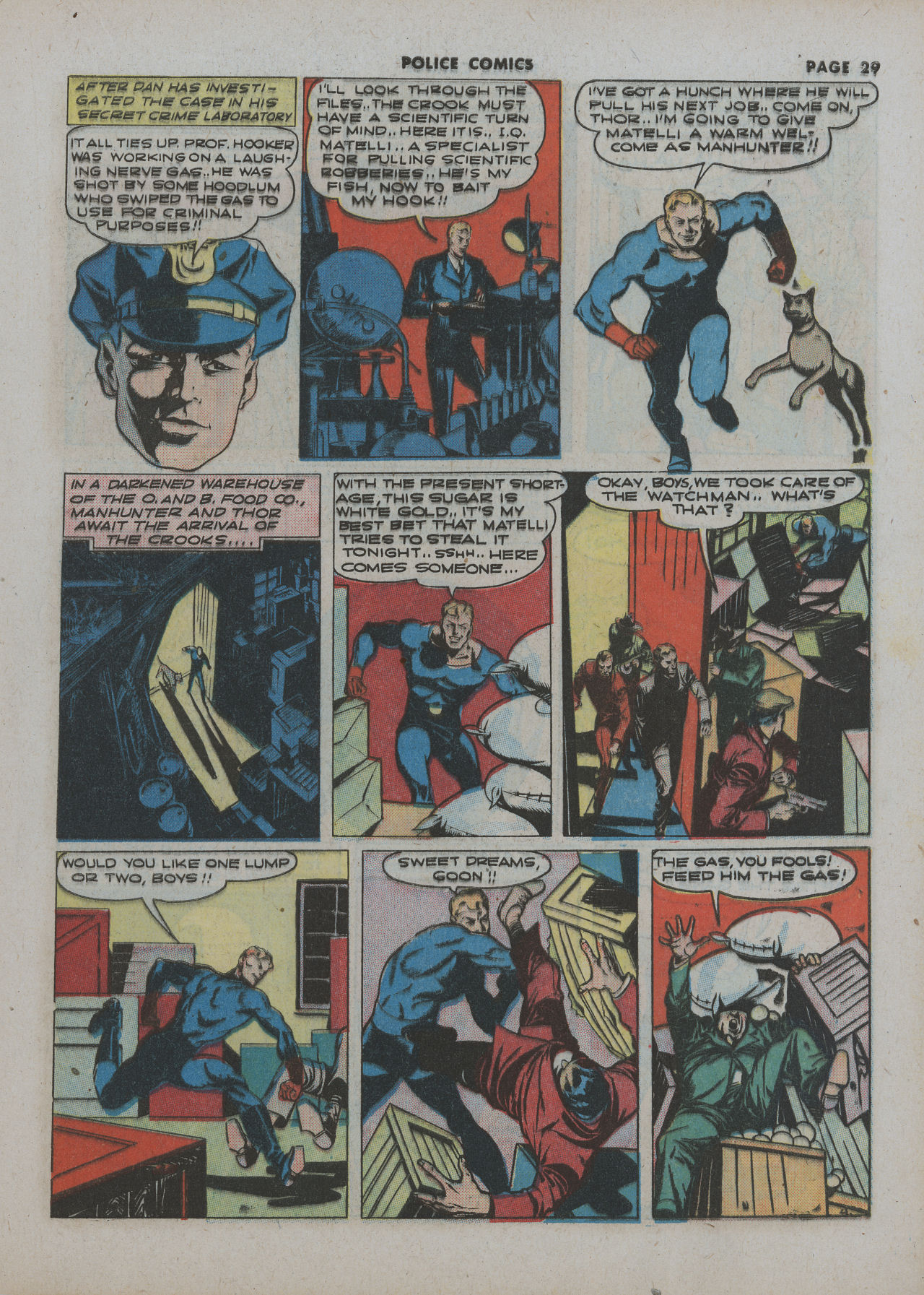 Read online Police Comics comic -  Issue #11 - 31