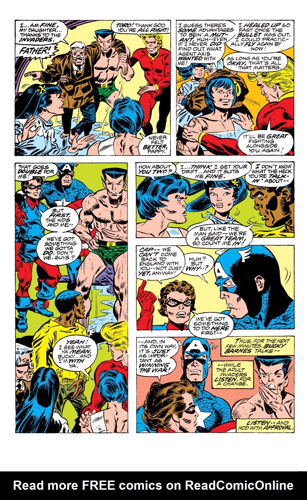 Read online The Invaders Classic comic -  Issue # TPB 2 (Part 1) - 85