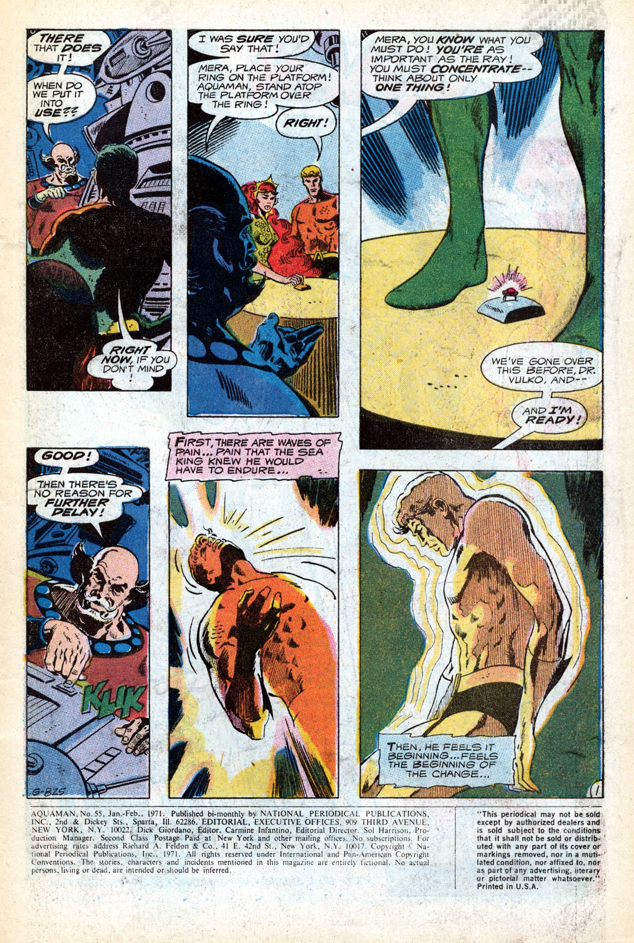 Read online Aquaman (1962) comic -  Issue #55 - 3