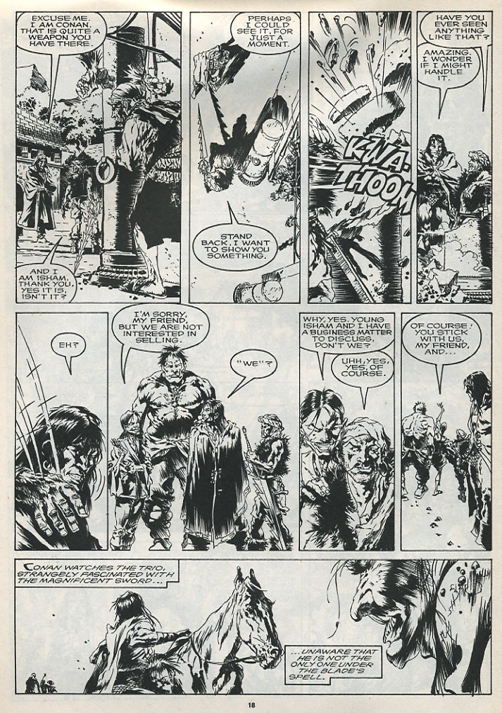 Read online The Savage Sword Of Conan comic -  Issue #175 - 20