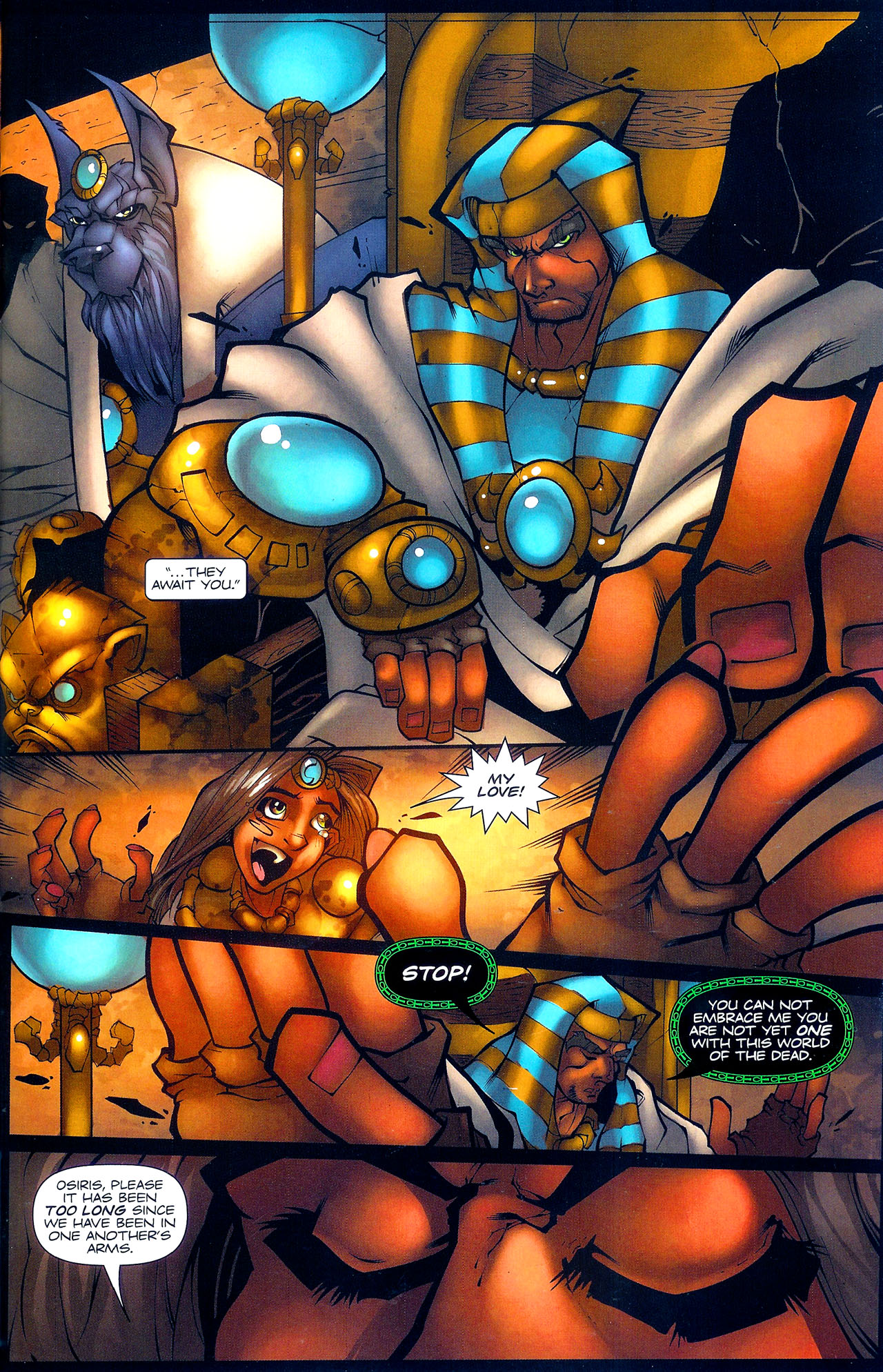 Read online Legend of Isis comic -  Issue #2 - 5