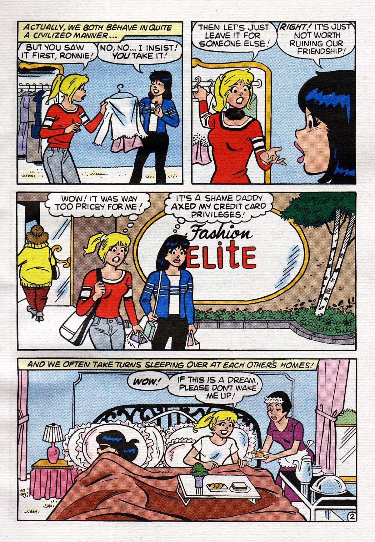 Read online Betty and Veronica Digest Magazine comic -  Issue #151 - 30