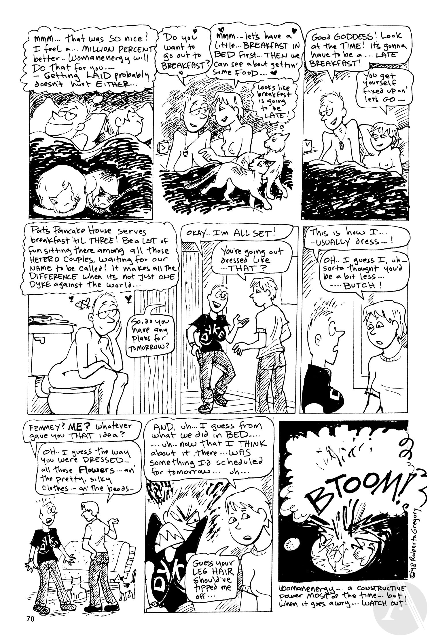 Read online Bitchy Butch: World's Angriest Dyke comic -  Issue # TPB - 76