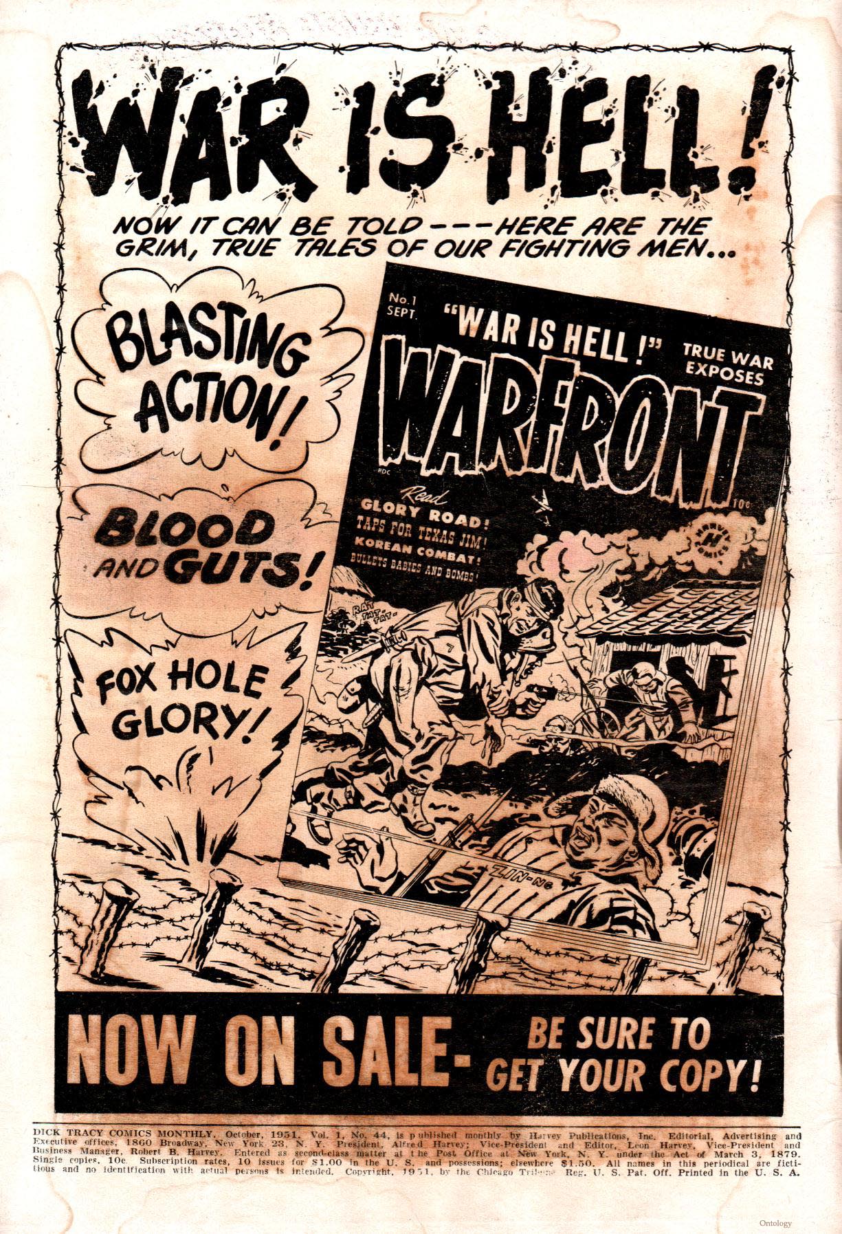 Read online Dick Tracy comic -  Issue #44 - 2