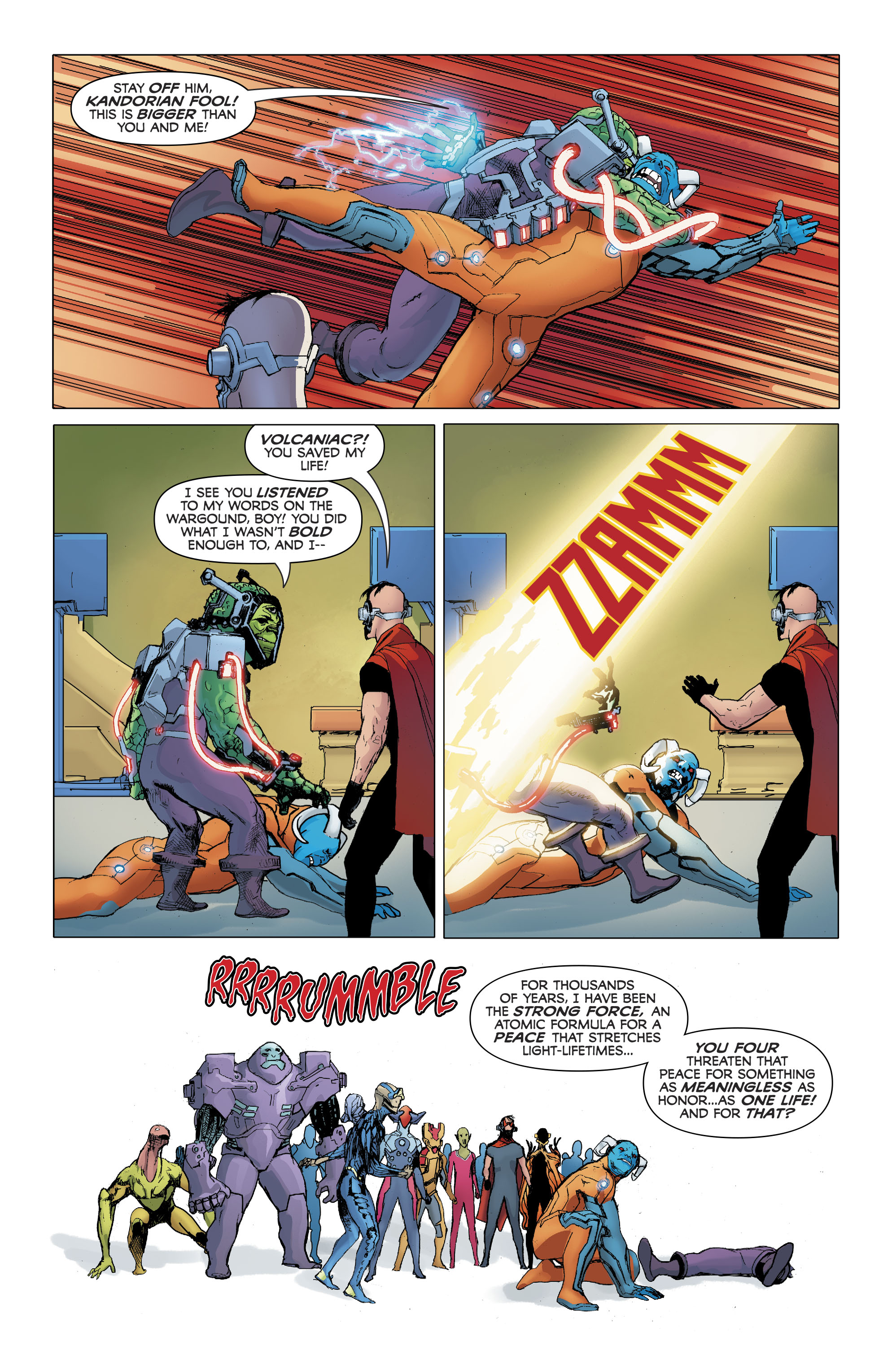 Read online Electric Warriors comic -  Issue #5 - 11