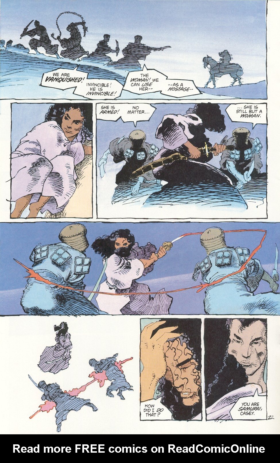 Read online Ronin (1983) comic -  Issue #5 - 23