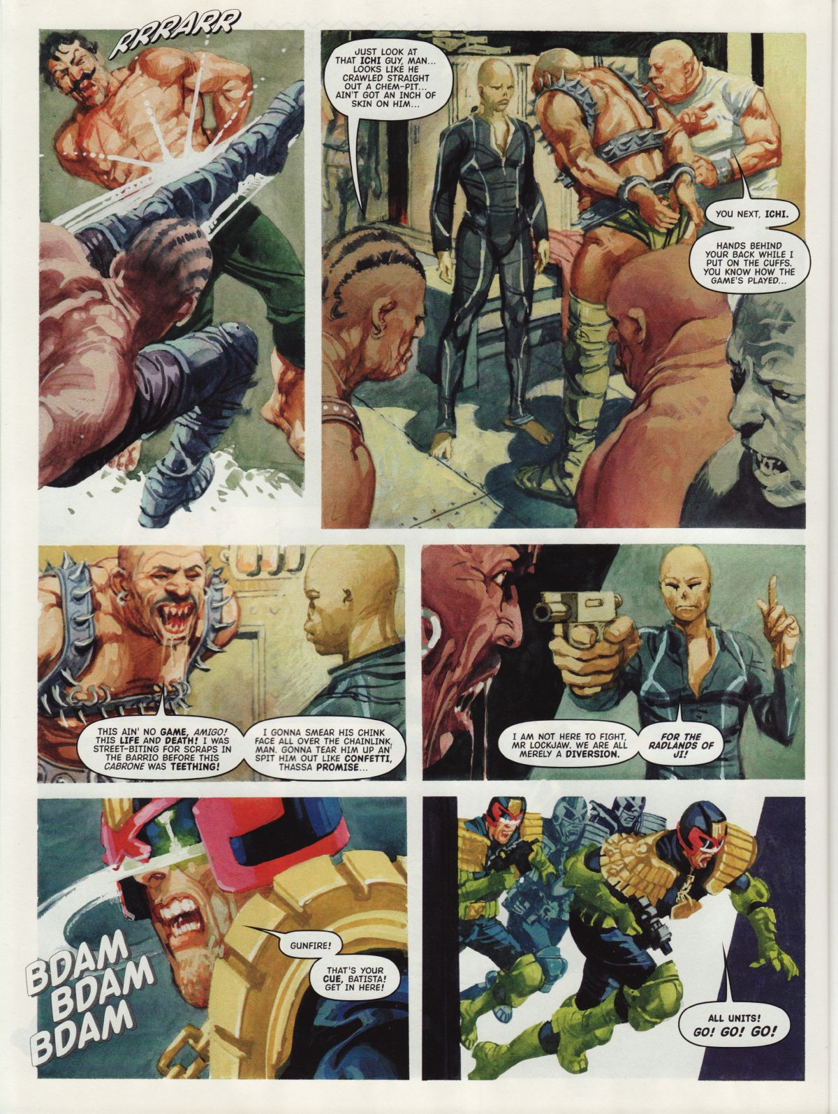 Read online Judge Dredd Megazine (Vol. 5) comic -  Issue #225 - 12