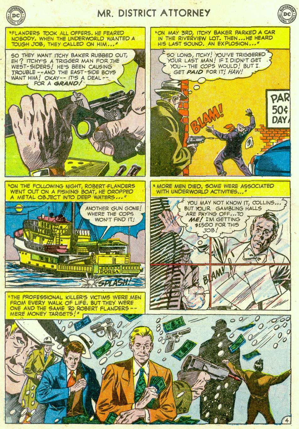 Read online Mr. District Attorney comic -  Issue #24 - 36