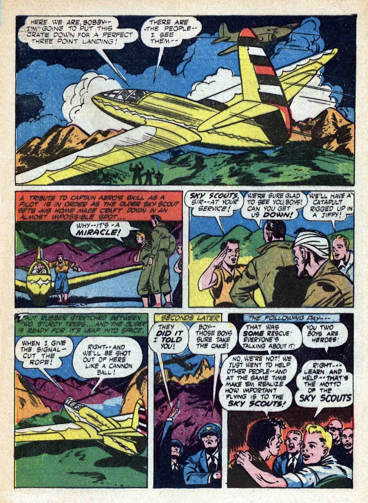 Captain Aero Comics issue 21 - Page 49