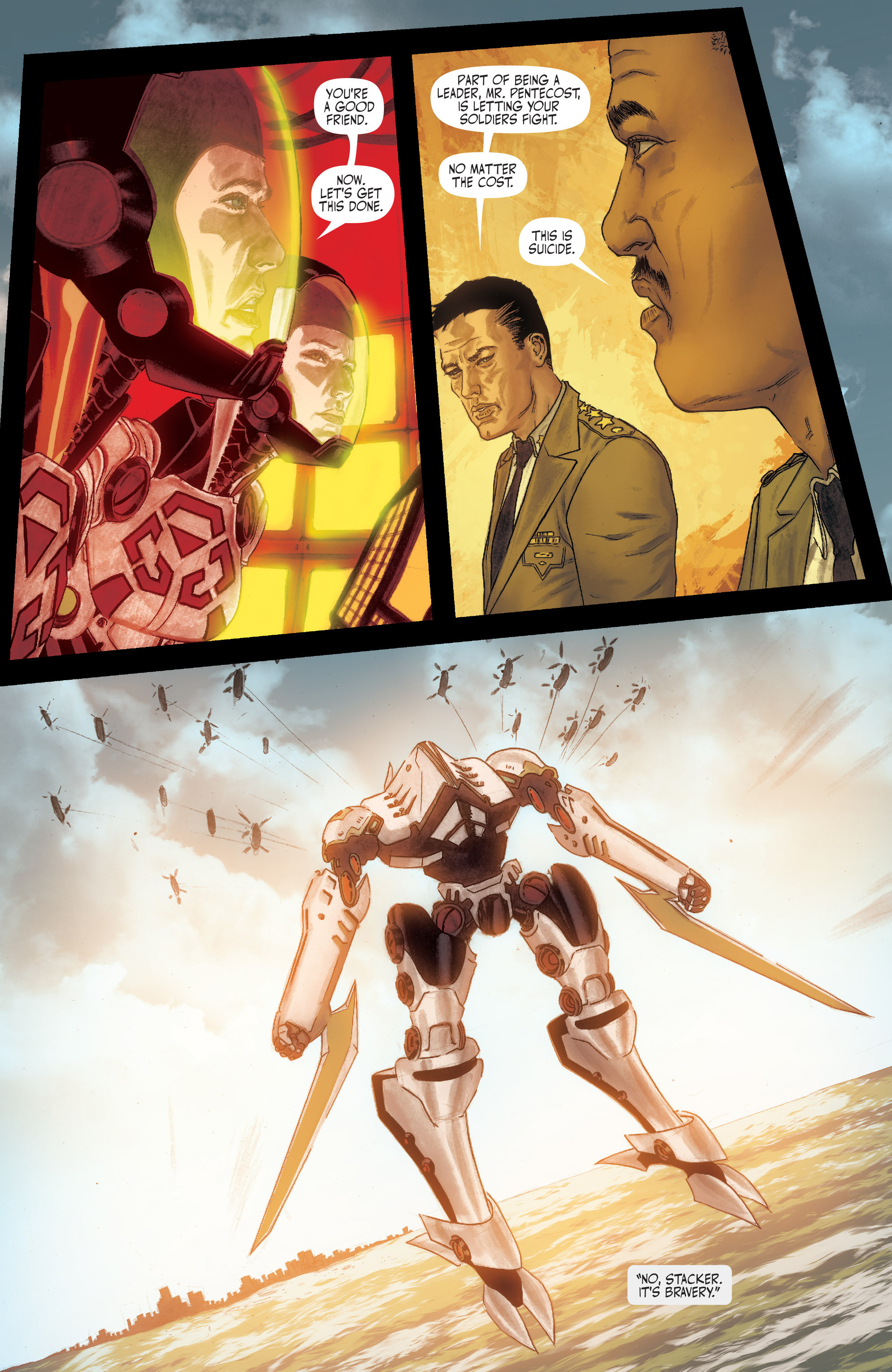 Read online Pacific Rim: Tales from the Drift comic -  Issue #4 - 5
