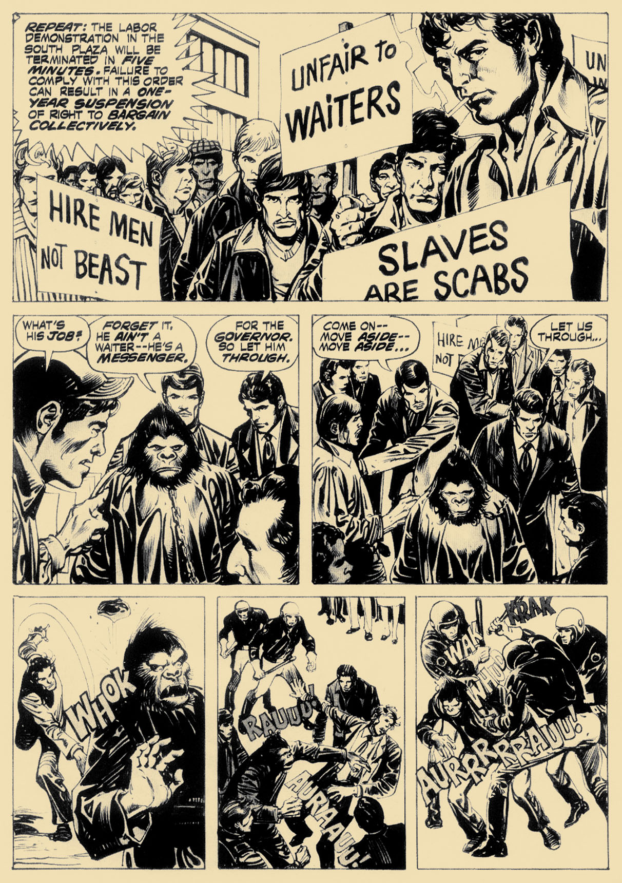 Read online Planet of the Apes comic -  Issue #17 - 43