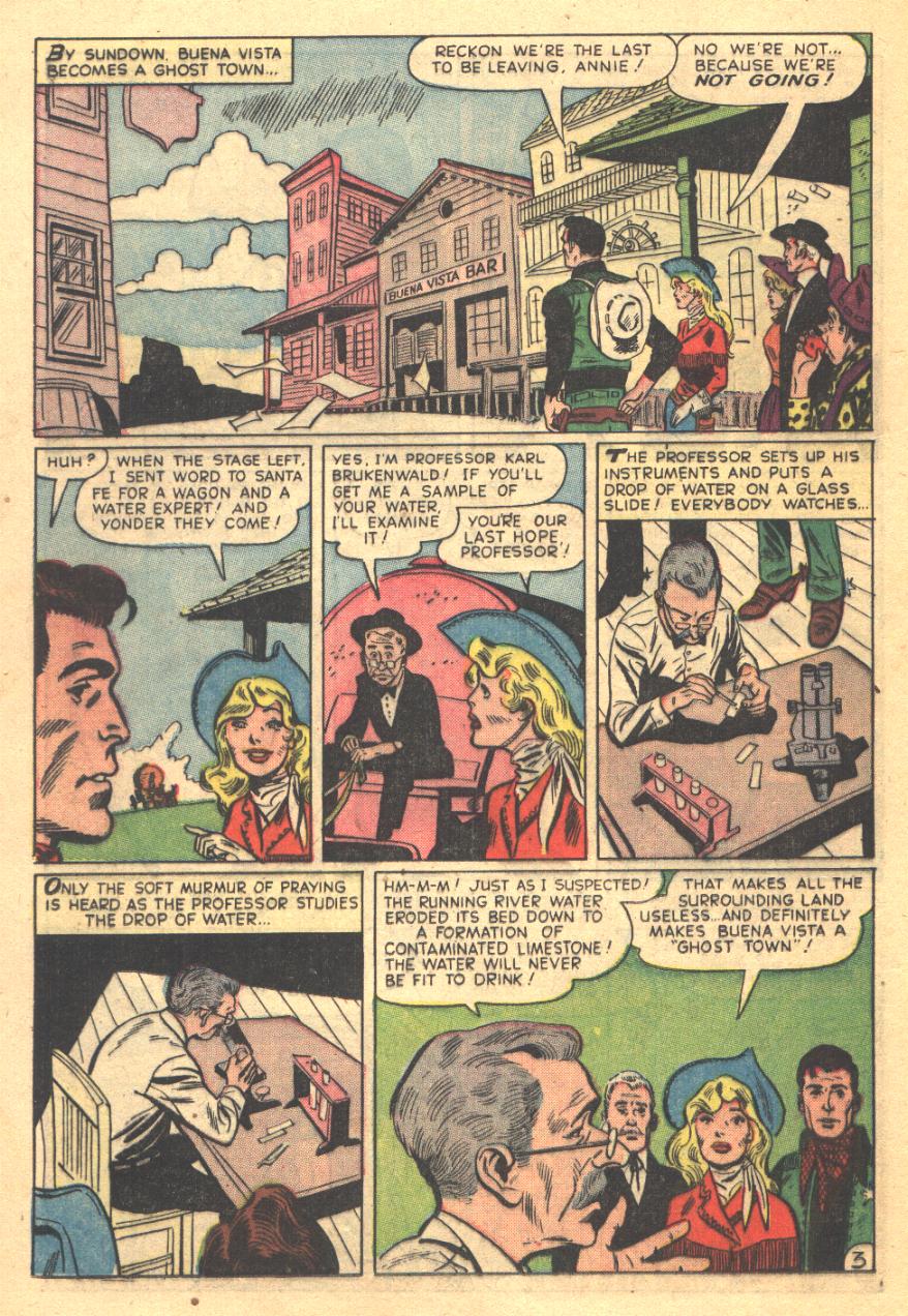 Read online Annie Oakley comic -  Issue #11 - 12