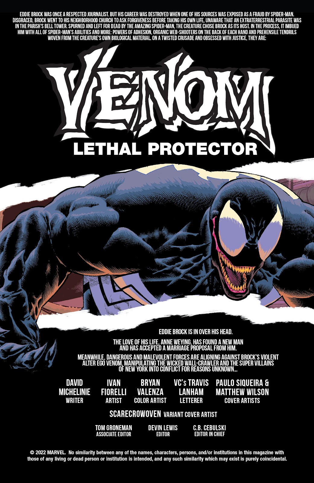 Venom: Lethal Protector (2022) issue 2 - Page 5
