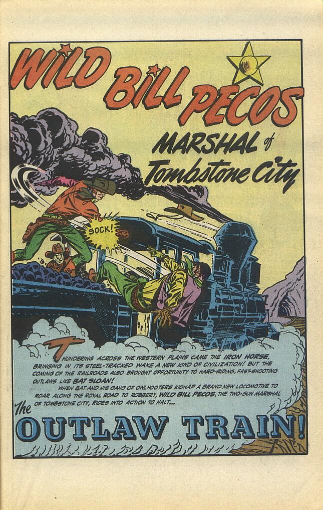 Read online Wild Bill Pecos Western comic -  Issue # Full - 39