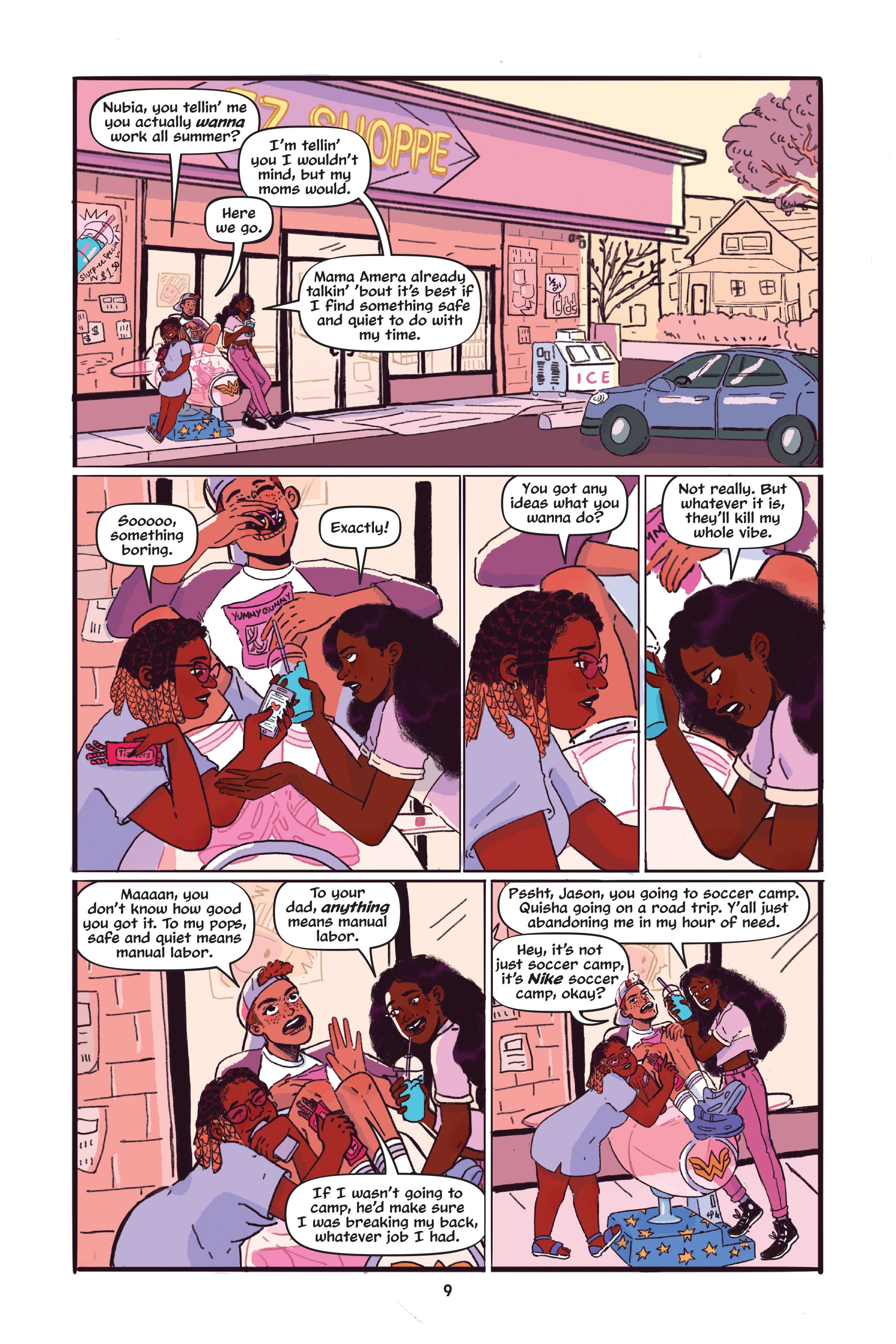 Read online Nubia: Real One comic -  Issue # TPB (Part 1) - 9