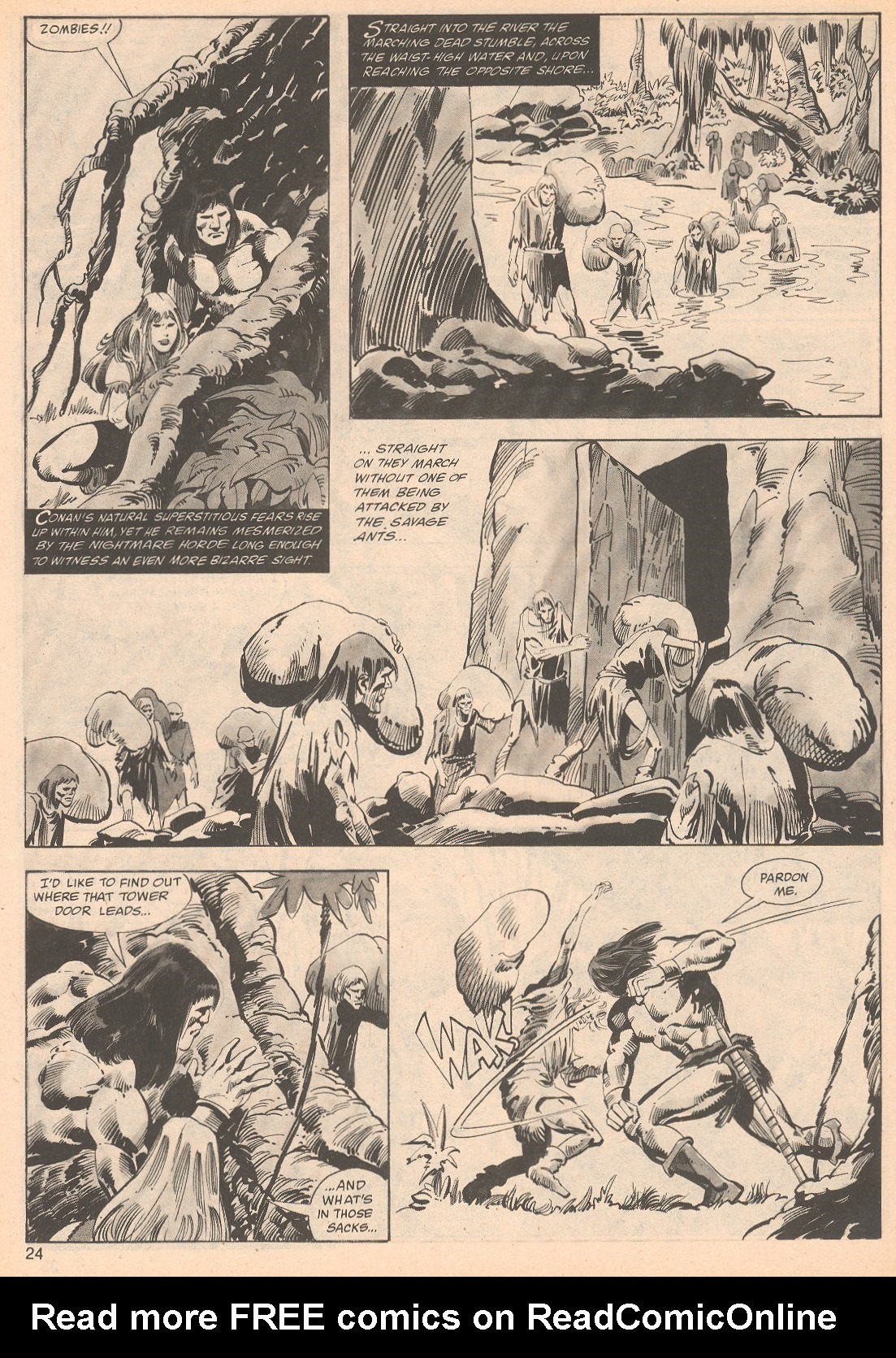 Read online The Savage Sword Of Conan comic -  Issue #70 - 24